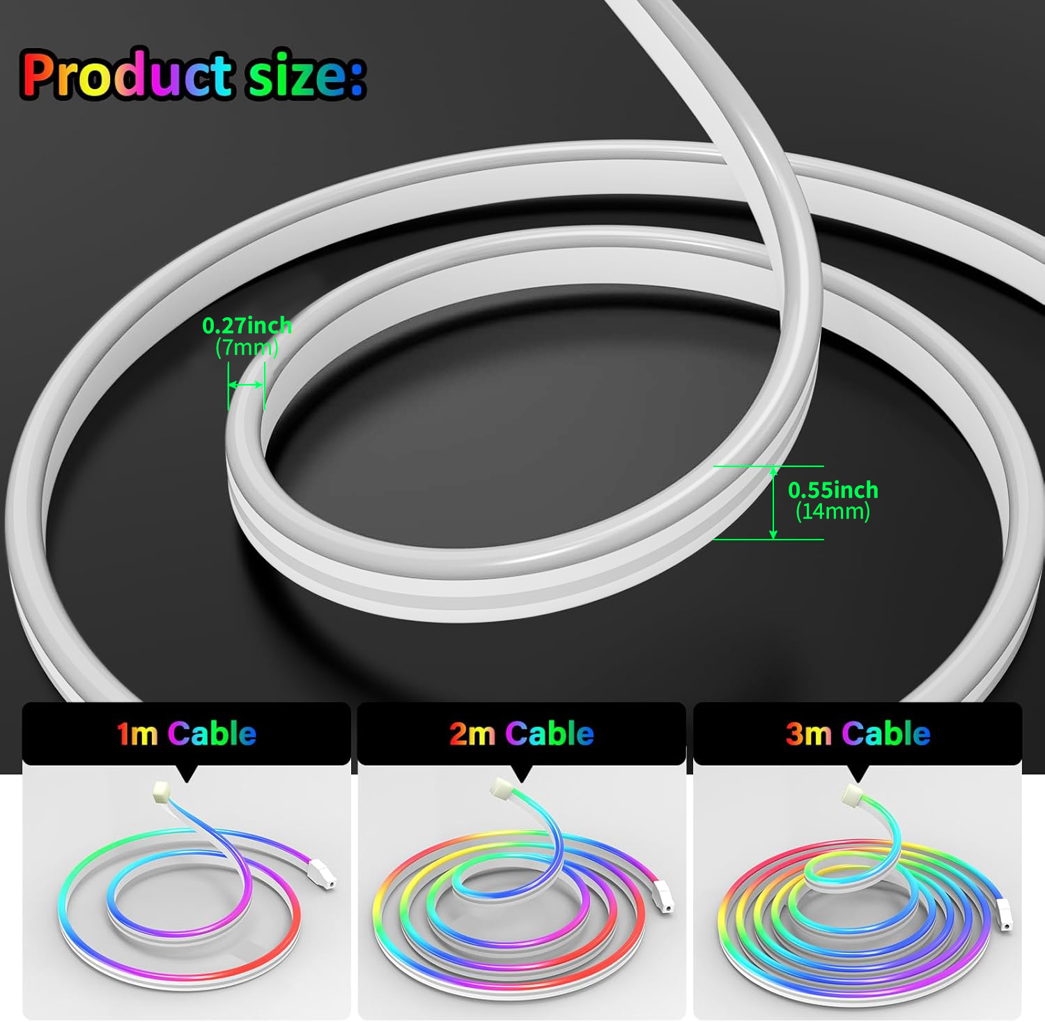 Bluetooth RGB Neon LED Strip 1 - Home Decor Free App recension och pris