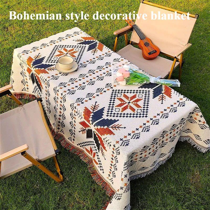 Outdoor Camping Blanket, Bohem - Linen Table Runner recension och pris