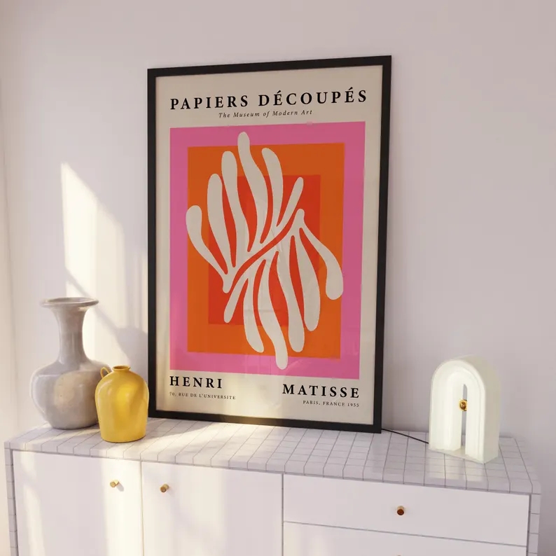 3pcsModern Orange  Bauhaus And - Home Decor Theme recension och pris