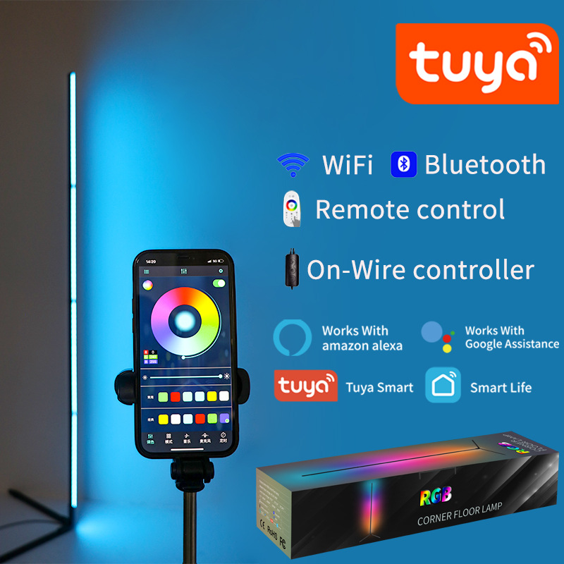 Tuya RGBIC LED Floor Lamp 180C - Home Decor Free App recension och pris