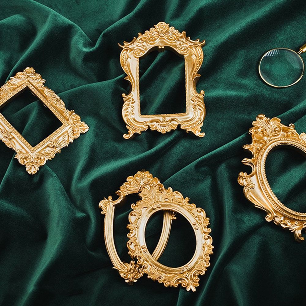 Vintage Gold DIY Shadow Box Fr - Bamboo Photo Frame recension och pris