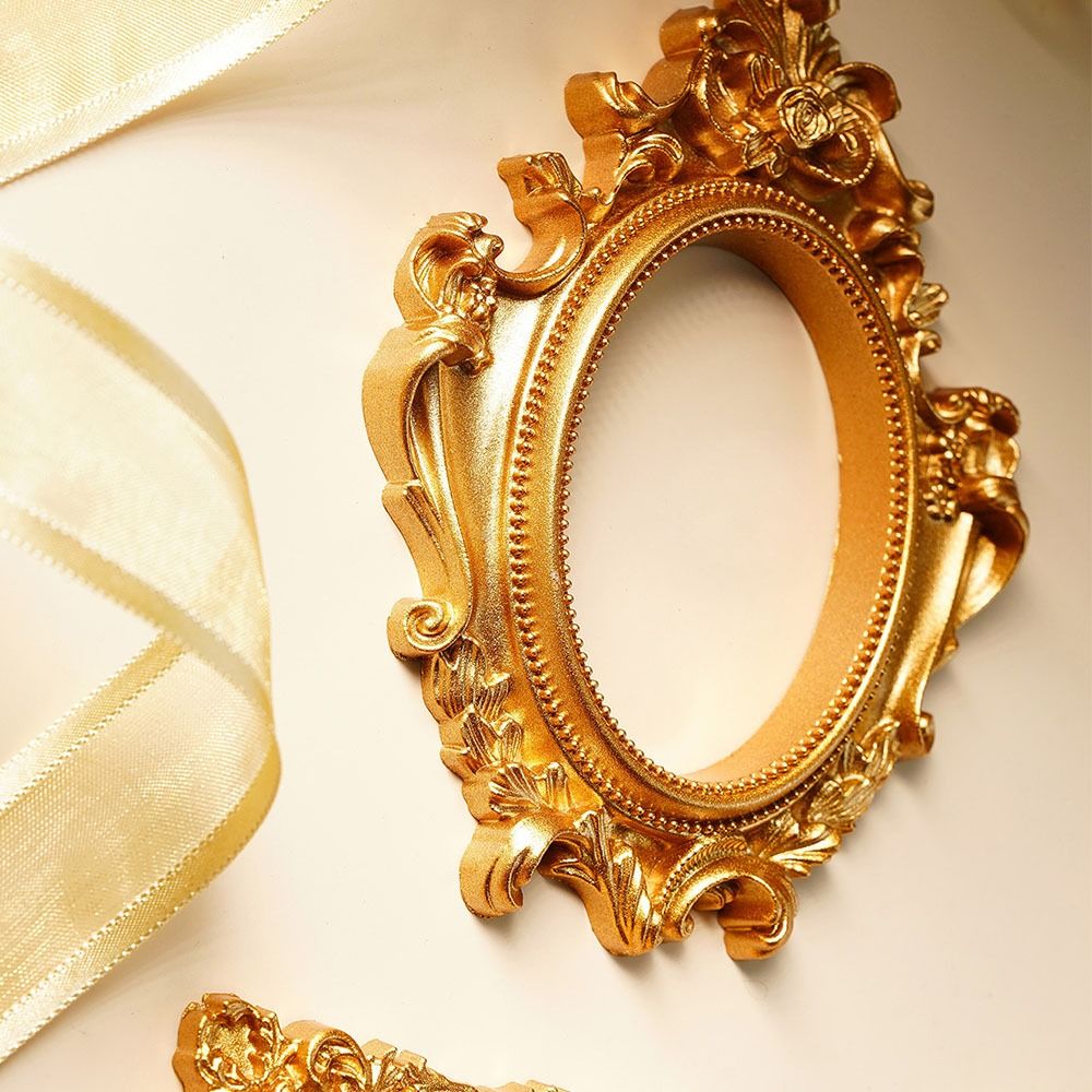 Vintage Gold DIY Shadow Box Fr - Bamboo Photo Frame recension och pris