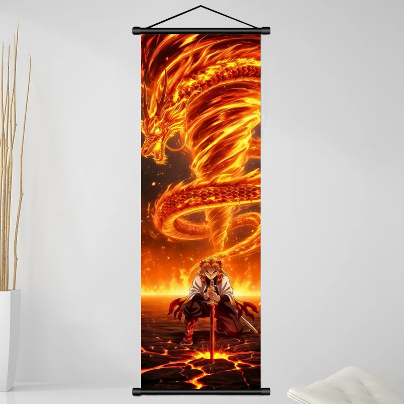 Demon Slayer Kyojuro Rengoku H - Home Decor Theme recension och pris