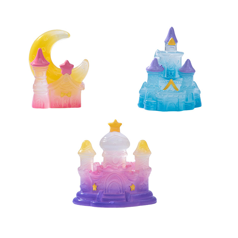 1Pcs Luminous Mini Castle Micr - Home Decor Za recension och pris